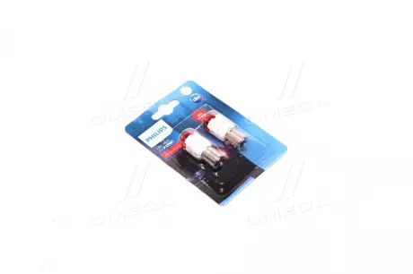 Лампа світлодіодна P21 LED red Ultinon Pro3000 12V 1,75W BA15S 6000K (Neolux) PHILIPS 11498U30RB2 (фото 1)
