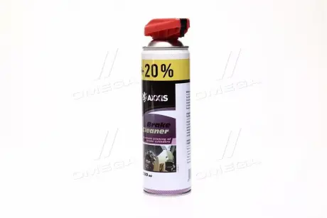 Очиститель тормозной системы и сцепления Brake Cleaner 500ml + 20 НОСИК <AXXIS> AXXIS Польша VSB-060+20