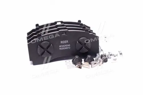 Фото 1 - колодка торм. диск. Medium (компл. На ось) MERCEDES ACTROS MP2 / MP3 RIDER RD 29246STD Колодка торм. диск. Medium (компл. На ось) MERCEDES ACTROS MP2 / MP3 RIDER RD 29246STD (фото 1)