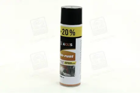 Смазка проникающая универсальная +20 (аналог WD-40) 500ml <AXXIS> AXXIS Польша VSB-068+20