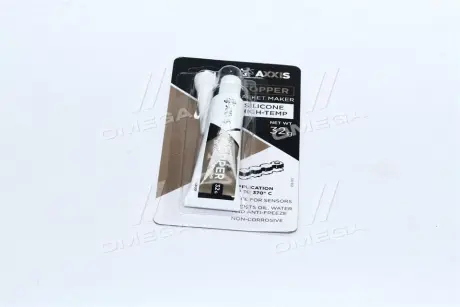 Герметик мідний силіконовий високотемпературний 32гр AXXIS AXXIS Польша VSB-005 (фото 1)