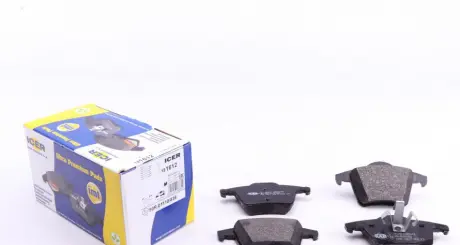 Гальмівні колодки ICER 181612