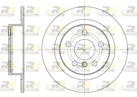 Тормозной диск ROADHOUSE 6159700