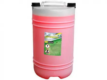Антифриз K12 / G12 + / концентрат / 60л. / Этиленгликоль / розовый / (VW TL774D / F, MB 325.3 STARLINE NA K12-60 (фото 1)