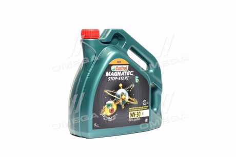 Масло моторн. Magnatec Stop-Start 0W-30 D (Каністра 4л) CASTROL 15D608