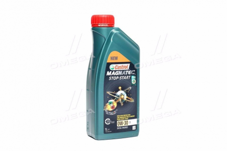 Масло моторн. Magnatec Stop-Start 0W-30 D (Каністра 1л) CASTROL 15D607