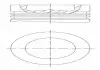 Поршень VOLVO 131.0 D12C (составной) гильза 037 WN 48 01 MAHLE KNECHT 038 56 00 (фото 1)