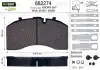 Колодки тормозные WVA 29158/29269; 210,2x107,8x30 882274