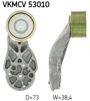 Ролик с натяжителем APV2384 D = 73, W = 38,4 SKF VKMCV 53010