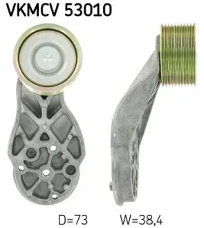 Ролик з натяжителем APV2384 D = 73, W = 38,4 SKF VKMCV 53010