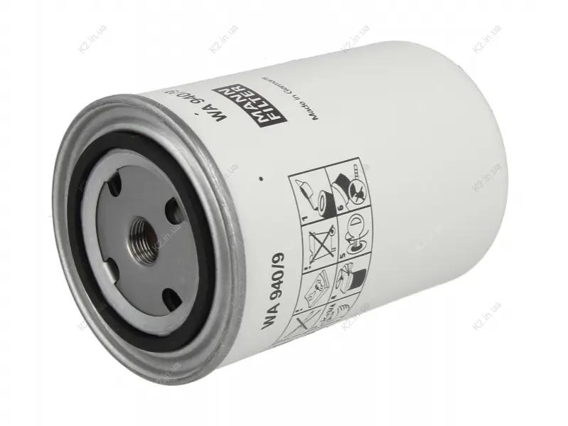 Фільтр охолоджуючої рідини MANN WA 940/9 (фото 1)
