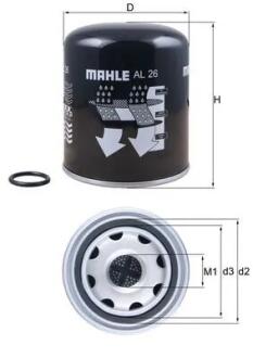 Фильтр осушителя Volvo MAHLE KNECHT AL 26