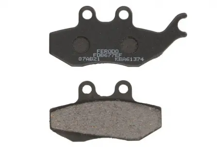 Гальмівні колодки FERODO FDB677EF
