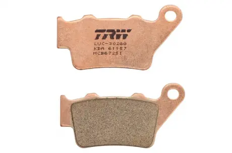 Тормозные колодки TRW MCB672SI