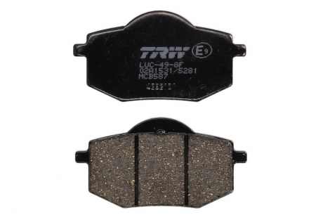 Тормозные колодки TRW MCB587