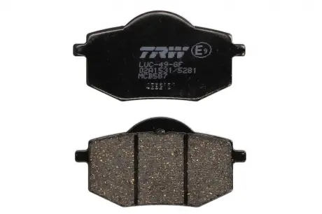 Тормозные колодки TRW MCB587