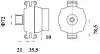 Генератор MAHLE KNECHT MG 798 (фото 2)