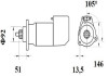 Стартер MAHLE KNECHT MS 756 (фото 2)