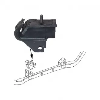 Подушка двигателя задняя VW T3 -92 JP GROUP 1117901000