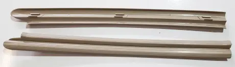 Накладка порога внутренняя передняя R (бежевая) Chery Amulet Aftermarket A15-5101040BC