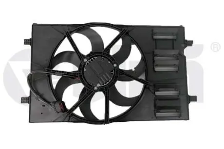 Вентилятор радиатора 400W c диффузором VIKA 99591784601