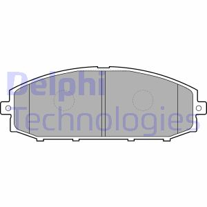 Тормозные колодки, дисковые Delphi LP1305 (фото 1)