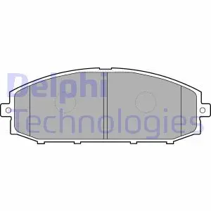 Гальмівні колодки, дискові Delphi LP1305