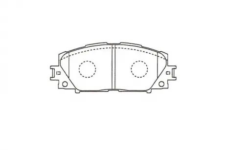 Колодки гальмівні передні Prius 09- KAVO KBP-9140