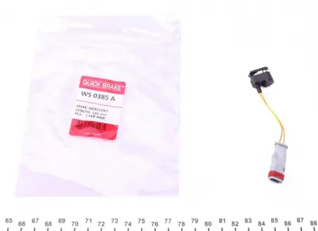 Датчик износа QUICK BRAKE WS 0385 A (фото 1)