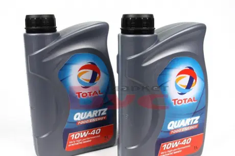 Моторное масло QUARTZ 7000 ENERGY 10W40. 12x1 lt (1 л) TOTAL 214112