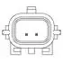Датчик ABS MOBILETRON ABEU434 (фото 2)