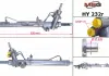 Рульова рейка з ГУР відновлена ​​HYUNDAI Accent 2011-, HYUNDAI Solaris 2011-, KIA Rio 2011- MSG HY232R (фото 1)