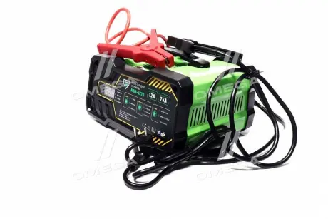 Пуско-зарядное устройство, 12-24V, 12A, 75A / 12V (старт), цифровая панель LED <> ARMER ARM-JC75