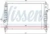 Радиатор CHEVROLET AVEO (T250, T255) (05-) 1.2 i 16V NISSENS 61628 (фото 5)