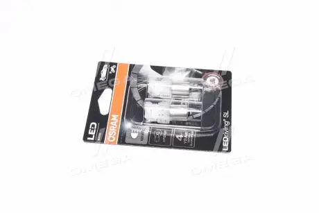 Лампа світлодіодна P21W LED 12V 2,5W BA15S LEDriving SL (2шт.) OSRAM 7506DWP-02B (фото 1)