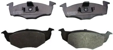 Колодки тормозные дисковые передние на SEAT AROSA 00 Denckermann B110844