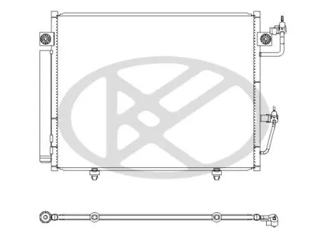 Радіатор кондиціонера KOYORAD CD030919