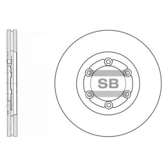 Диск гальмівний Hi-Q (SANGSIN) SD2008