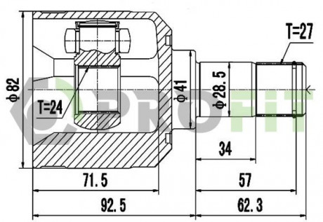 ШРУС PROFIT 2810-2073