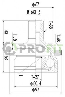 ШРУС PROFIT 2710-3061