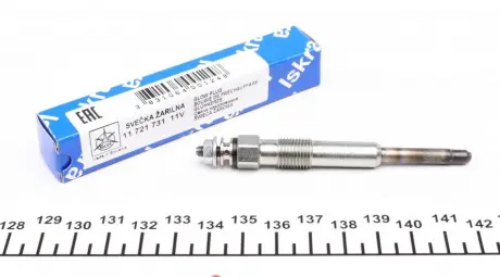 Свеча накала DW8 1.9D ci Citroen Berlingo 96-08, Fiat Scudo 95-07 ISKRA 11.721.731