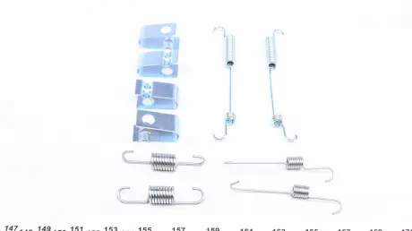 Комплект пружинок FRENKIT 950846