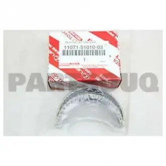 Вкладыш коренной TOYOTA 110715101003