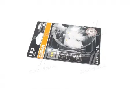 Автолампа LEDriving W21W W3x16d 2 W OSRAM 7505DYP-02B