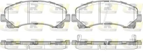 Колодки гальмівні дискові, к-кт. ROADHOUSE 2140700