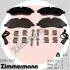 Тормозные колодки дисковые ZIMMERMANN 220341702 (фото 1)