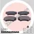 Колодки тормозные ZIMMERMANN 24412.190.1 (фото 1)