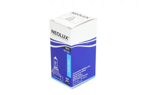 Автолампа Blue Light H11 PGJ19-2 55 W светло-голубая NEOLUX NLX711B