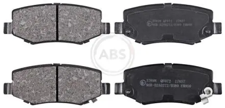 Колодки тормозные задн. Compass / Wrangler / Liberty / Cherokee / Nitro 06- A.B.S 37698