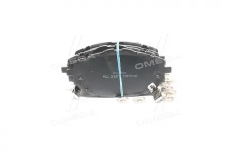 Колодка торм. диск. TOYOTA COROLLA, AURIS 13- передние. RIDER RD.3323.DB3598